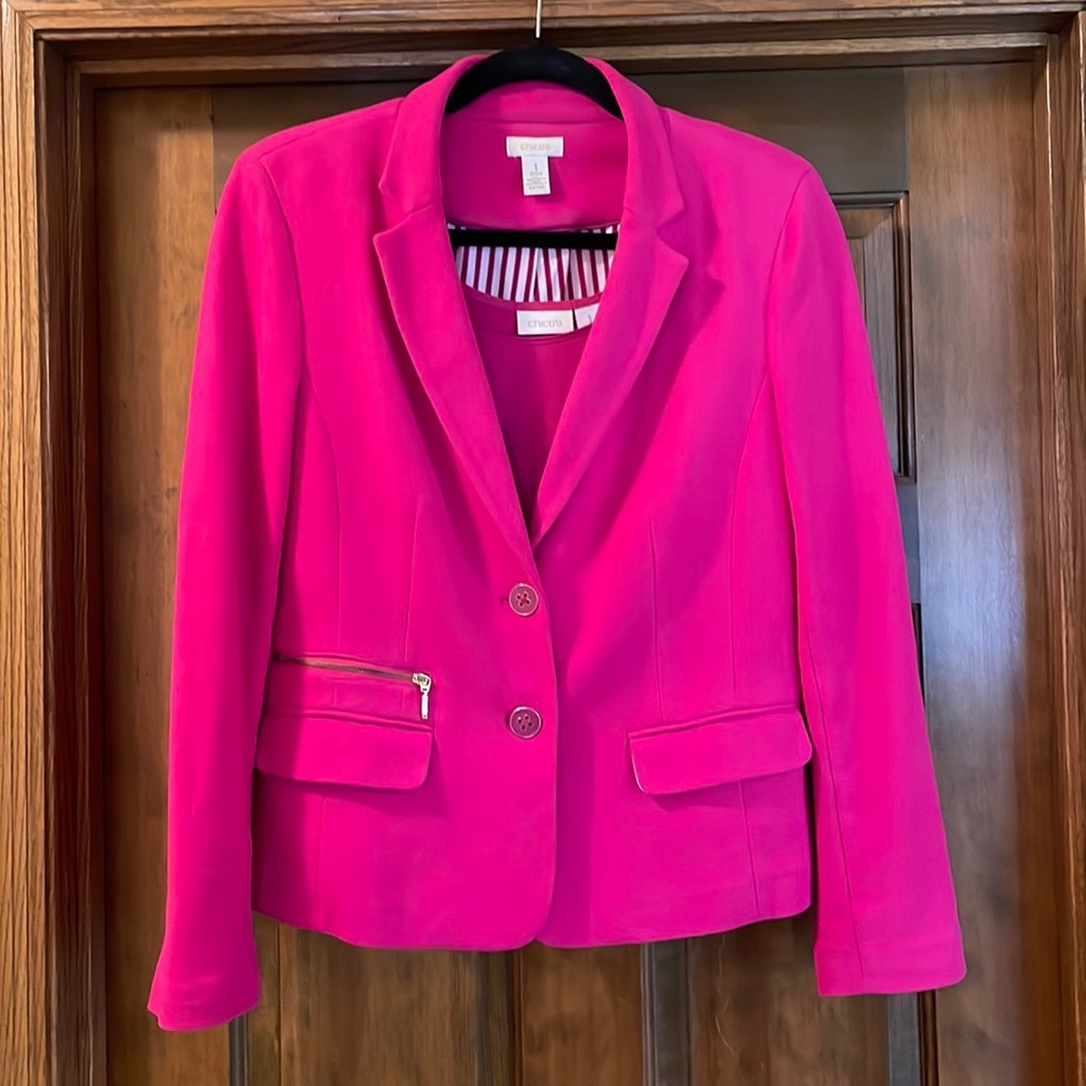 Women’s Fuchsia Blazer